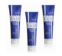 (3PACK) doTERRA Deep Blue Rub - Sore Muscle & Joint Rub, Soothing Cream - Massage Gel, 120ml