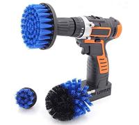 3Pack Drill Brush Cleaning Brushes set,Multipurpose Power Scrubber Brush Cleaning Kit,for Cleaning Bathrooms, Tile, Grout, Kitchen and Car wheels