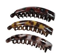 3pack Durability Plastics Banana Hair Clip Cosplay Halloween Hair Barrettes Versatiles Hair Accessories