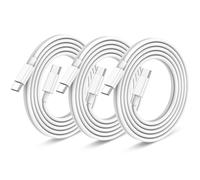3Pack Long USB C to USB C Charger Cable 3M 60W, Fast Charging Type C to C Cable Lead for Apple iPhone 16 15/Pro Max/Plus/Pro, for MacBook Pro/Air, for