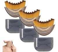 3PACK Lymphatic Drainage Massager, Drainage Massager Brush for Face, Lymphatic Contour Face Brush for Chin & Jawline Sculpting, Dry Brushing FaceBrush Tool with Ergonomic Design to Relieve Fatigue