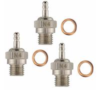 3Pack N4 Super Duty Medium Glow Plug For Traxxas 3232X 1/10 T-Maxx 2.5/3.3