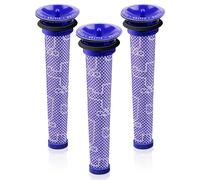 3Pack Pre Filter Replacement for Dyson V6 V7 V8 DC58 DC59 Vacuum, Replaces Part # 965661-01