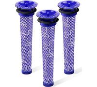 3Pack Replacement Pre Filters for Dyson - Vacuum Filter Compatible Dyson V6 V7 V8 DC59 DC58 Replaces Part 965661 01