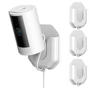 (3Pack) Ring Indoor Camera Wall Mount Bracket Compatible with Ring Indoor Cam (1/2nd Gen)/Blink Mini/Mini 2 /Blink Outdoor 4 Camera Adhesive No Drill No Screws Mount