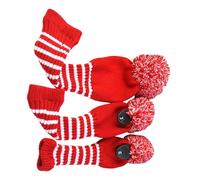 3pack Soft Lined Golfs Club Protectors Driver Fairways Covers Knitted Head Covers Suitable For Various Skill Levels Soft Acrylic Cover