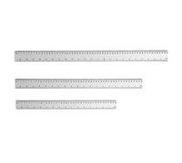 3Pack Straight Edges Tools Ergonomic Grip Enhanceds Visibility for Technical Drafting Homework Architect Scale Ruler