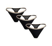3Pack Thong_B Lace - female - Boss - Underpants - Black - S - Underwear S