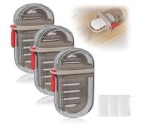 3Pack Travel Soap Case, Leakproof Travel Soap Dish with Lid & Bubble Net, Portable Bar SoapHolder for Traveling, SoapBox for Bathroom Shower Gym School Camping Vacation