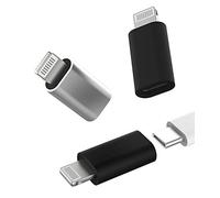 3Pack,USB-C Female to Lightning Male Adapter,Lightning to USB C Adapter,Type C Cable Charger Adaptor for Apple iPhone 12 11 Mini PRO MAX XS XR X SE2 7 8Plus Ipad AIR USBC Charging Converter