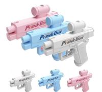 3PACK Water Gun, Reverse Water Pistols Prank Can Spray from Front and Back, Prank Two-Way WaterGun, Creative Pranks Battle Toy Mini Water Gun, Novelty WaterGun Toys for Kids Adults (3Colors)