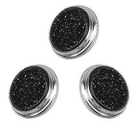 3Pack Yootones Trumpet Valve Finger Buttons Trumpet Key Buttons Caps Replacement Trumpet Repairing Buttons Musical Instruments Accessories (Dark Purple)