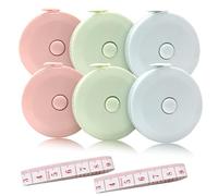 3Packs Retractable Soft Tape Measure + 1PCS Folded Measuring Tape(60-Inch), Double Scale Vinyl Ruler for Weight Loss Medical Body Measurement Fabric Cloth Sewing Tailor Knitting Craft, Kid Size Tape