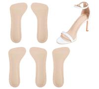3Pairs High Heel Inserts for Women, 3/4 High Heel Cushion Pads, Invisible Half Insoles for Women, Prevents Feet from Moving Forward; for Sandals, Flats (Sizes 39-40)