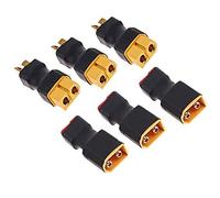 3Pairs No Wires Deans Style T Plug to XT60 Plug Female Male Adapter Wireless Connector for RC FPV Drone Car Lipo NiMH Battery Charger ESC
