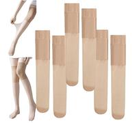 3PairsIonic Correction Lymphatic Detoxification Long Tube Silk Stockings ，Compression Knee Socks for Women，women's knee high stockings (B)