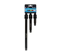 Blue Spot Tools Impact Extension Bar Set 02071 - 1/2-inch Drive, Black, 3-Piece