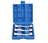 3pc 1/2 Inch Drive Fuel Injector Line Injection Socket Set 14mm 17mm 19mm