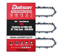 3PC 10 inch Chainsaw Chain for SKIL PS4561C-10 PWR 40V 10'' Pole Saw - SCN1000