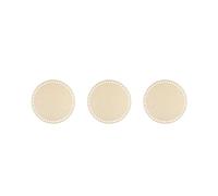 3pc 20cm Natural Wooden Basket Bottom with Hole, Circle Blank Wood Base for DIY Knitting Crochet Bag Bottom Shaper