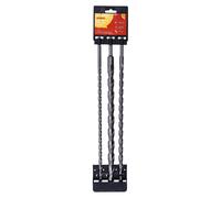 3Pc 450Mm Sds Drill Drilling Bit Set Masonry Long Reach Brick Block Concrete