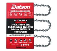 3PC 8 Inch Pole Saw Chain for Craftsman CMCCSP20M1 Chainsaw, 8" Replacement Chain for Craftsman CMCCSP20 / CMCCSP20B Chain Saw - Replaces CMZCSC8