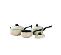 3Pc Belly Pan Set, Cream