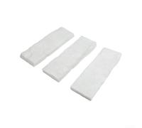 3pc Calcium Magnesium Silicate Fire Blanket for Fireplace Insert - High Temp 1206C Heat Resistant Insulation Mat for Wood Stove & Gel Burner Safety Liner 30x10cm(30 * 10 * 1.5cm)