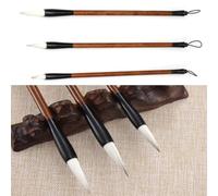 3PC Calligraphy Pens Chinese Japanese Brushes Set Ink Painting Writing Art Drawing Pro Paint Brushes Set