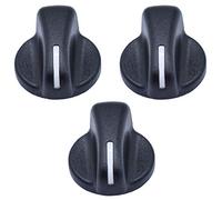 3PC Car A/C Heater Knob AC Air Conditioner Climate Control Blower Fan Knob Panel Switch Buttons Sticker Dials cover For Wrangler TJ 1999-2006 For Ram Van 1999-2003 OE # 5011218AC 5183281AA