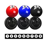(3pc) Car Start Button Rocker, Metal Push-To-Start Accessories, Car -e Click Start Joystick Billiards Decoration, Push-To-Start Button Rocker, Car Engine