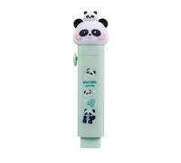 3pc Cartoon Cute Push Pull Eraser with Scalable, Clean, and Low Chip Eraser-Panda Silly