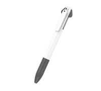 3pc- Cartoon Multicolor Ballpoint Pen Two-Color Cute Pen-White Gray -1.0mm Black/red