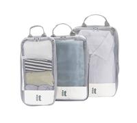 3pc Compression Travel Packing Cube Set (Pearled Ivory)