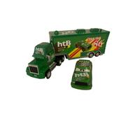 3Pc Disney Pixar Car Truck Toy Set Chick Hicks Mack Hauler Lightning Mcqueen
