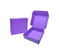 3PC Extra Hard Airplane Box Cosmetics Shirt Wig Gift Wedding Party Paper Folding Clothing Packing for Valentine's Day(Color5,15x15x5cm)