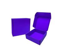 3PC Extra Hard Airplane Box Cosmetics Shirt Wig Gift Wedding Party Paper Folding Clothing Packing for Valentine's Day(Color6,15x10x6cm)