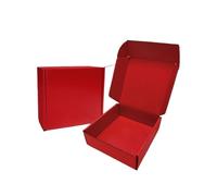 3PC Extra Hard Airplane Box Cosmetics Shirt Wig Gift Wedding Party Paper Folding Clothing Packing for Valentine's Day(Color4,15x15x5cm)