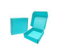 3PC Extra Hard Airplane Box Cosmetics Shirt Wig Gift Wedding Party Paper Folding Clothing Packing for Valentine's Day(Color9,15x10x4cm)