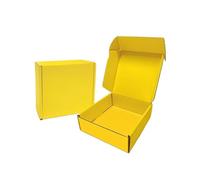 3PC Extra Hard Airplane Box Cosmetics Shirt Wig Gift Wedding Party Paper Folding Clothing Packing for Valentine's Day(Color10,15x10x4cm)