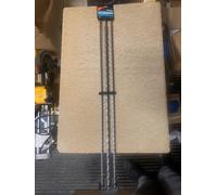 3pc Extra Long Masonry 1000mm SDS Plus Drill Bit Set 12, 16, 24mm Bluespot