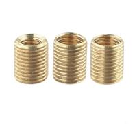 3Pc Gear Shift Thread Adapter Nut Insert Kit M10x1 25 M10x1 5 M8x1 25 Made of Aluminum Alloy Replacement Parts for Manual Transmission