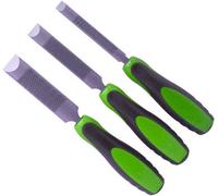 3Pc Heavy Duty Woodchuck Set Hand Tool Chisel Rivet Sharp Guards Strong Handle Grip