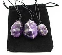 3PC Jade Stone Yoni Egg Set Natural Rose Quartz Vaginal Massage Eggs Ball Repair Vaginal Tightening Kegel Muscle Exercise Care,Type 4