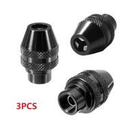 3pc Keyless Chuck Multi Quick Change Keyless Chuck Universasl Chuck Replacement for Dremel 4486 Rotary Tools 3000 4000 7700 8200