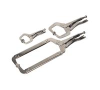 Sealey Locking C-Clamp Set AK66 – Welding – 3pc