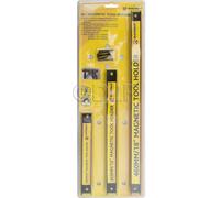 3Pc Magnetic Strip Bar Tool Holder Socket Rack Rail 457mm 305mm 203mm