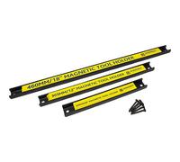3PC Magnetic Strip BAR Tool Holder Socket Rack Rail 457MM 305MM 203MM