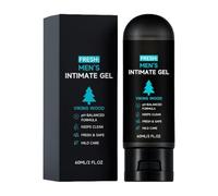 3PC Men's Intimate Wash Gel 60ml, PH Balanced Wood Scent Gentle Cleanser