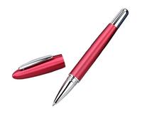 3pc- Metallic orb Neutral Signature Pen Business Meeting Writing Pen-Ruby red